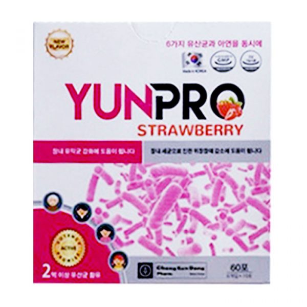 DHG Yunpro Strawberry 60 gói