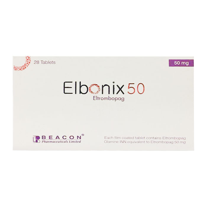Elbonix 50mg Beacon 2 vỉ x 14 viên 1 Beacon Elbonix 50mg 28 viên