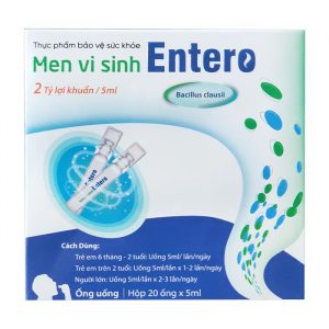 Men vi sinh Usmedical Entero 20 ống x 5ml