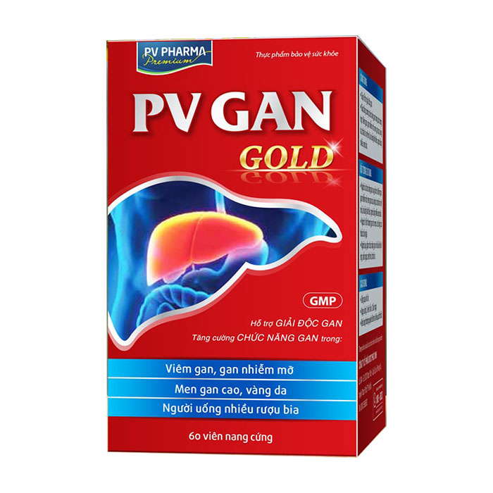 Viên uống bổ gan PV Gan 60 viên 2 PV Gan 60 viên