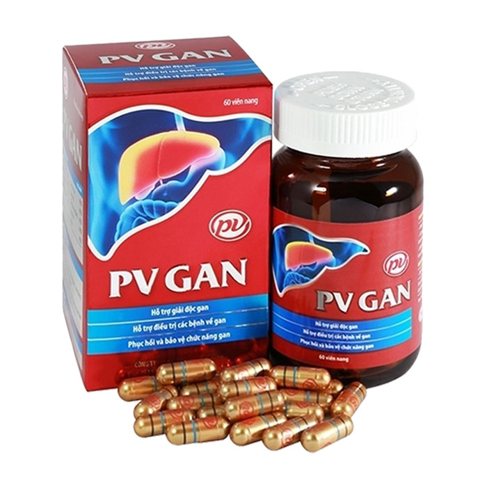 Viên uống bổ gan PV Gan 60 viên 1 PV Gan 60 viên