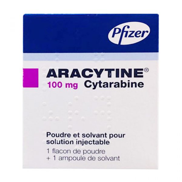 Aracytine 100mg Pfizer 1 lọ + 1 ống