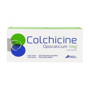 Colchicine 1 Mayoly 2 vỉ x 10 viên
