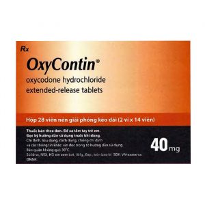 Oxycontin 40 Mundipharma 2 vỉ x 14 viên