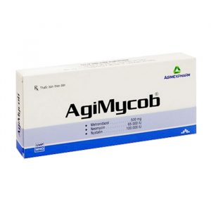 Agimycob Agimexpharm 1 vỉ x 10 viên