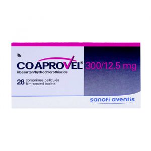 CoAprovel 300/12.5mg Sanofi 1 vỉ x 28 viên