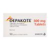 Depakote 500mg Sanofi 9 vỉ x 10 viên