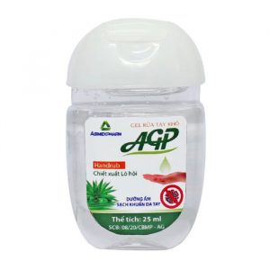 Gel rửa tay khô AGP Agimexpharm 25ml