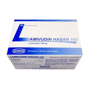 Lamivudin 100 Hasan 10 vỉ x 10 viên