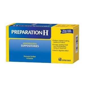 Hemorrhoidal Suppositories Preparation H 48 viên - Viên đặt trĩ