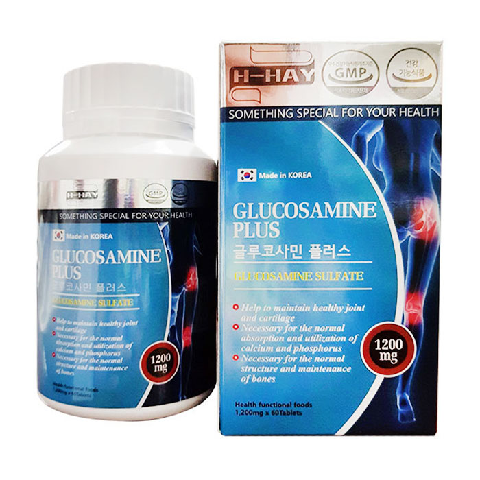 Glucosamine Plus 1200mg 60 viên - Viên uống bổ xương khớp Hàn Quốc 1 Glucosamine Plus 1200mg 60 viên