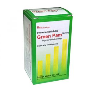 GreenPam 80mg Medica Korea 6 vỉ x 10 viên
