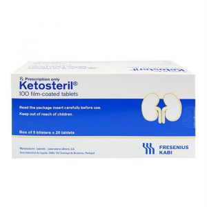 Thuốc điều trị suy thận mạn Ketosteril 600mg