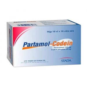 Partamol Codein Stada 10 vỉ x 10 viên