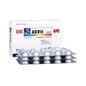 S AzVit USV 3 vỉ x 10 viên - Viên uống Multivitamin