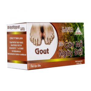 Trà Cây Nở Ngày Đất Lava 30 túi x 5g - Trà hỗ trợ bệnh Gout