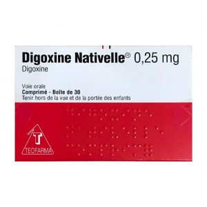 Digoxine Nativelle 0.25mg