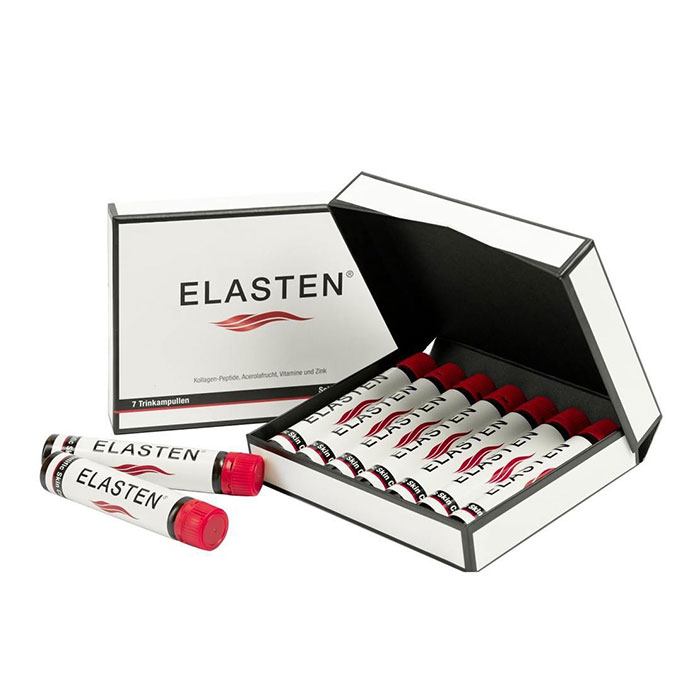 Elasten 7 ống x 25ml - Collagen giúp trẻ hóa da, căng bóng, sáng mịn, mờ nếp nhăn 3 Elasten 7 ống x 25ml - Collagen giúp trẻ hóa da, căng bóng, sáng mịn, mờ nếp nhăn - Ảnh 3