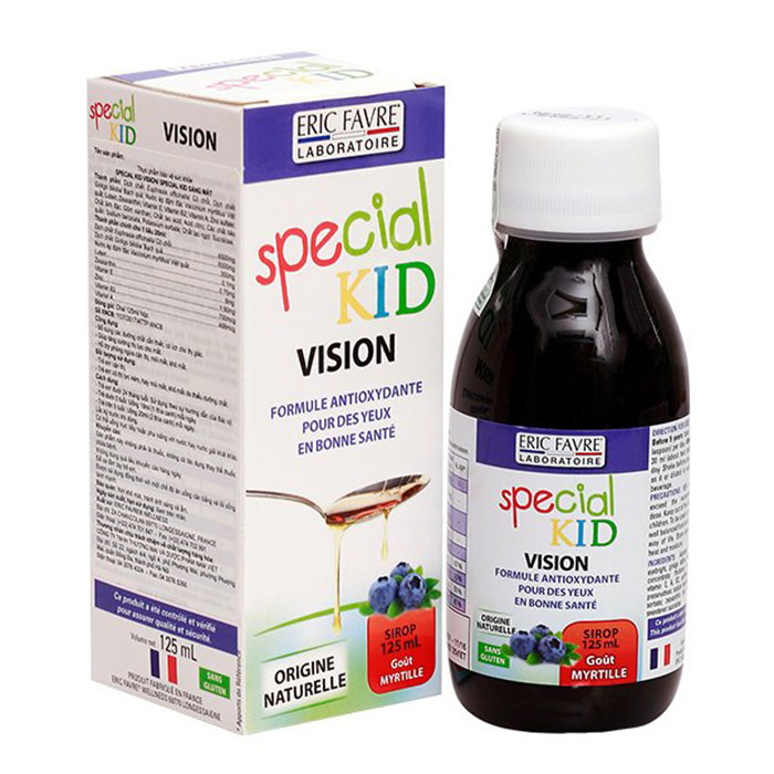 Vision Special Kid 125ml - Siro ngừa cận thị, mỏi mắt cho bé 1 Vision Special Kid 125ml