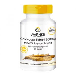 Cordyceps Extract 500mg Warnke 120 viên