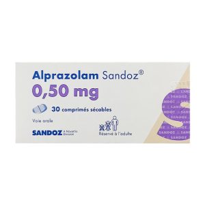 Alprazolam Sandoz 0.5mg 30 viên – Thuốc ngủ