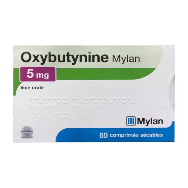 Oxybutynine Mylan 5mg 60 viên