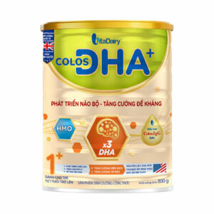 Colos DHA 1 + Vitadairy 800g – Sữa tăng đề kháng, phát triển trí não