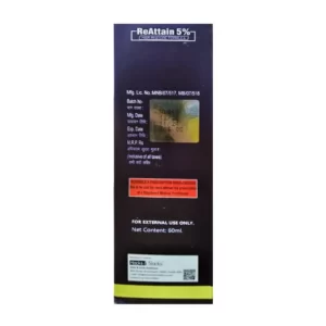 ReAttain Minoxidil 5% Topical Solution USP 60ml